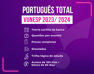 Português Total Vunesp 2023/2024