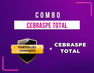 COMBO - Português Completo + Português Total Cebraspe 2023/2024