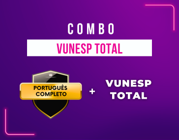 COMBO - Português Completo + Português Total Vunesp 2023/2024