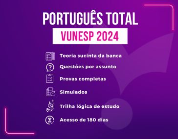 Portugus Total Vunesp 2024