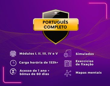 Portugus Completo - Mdulos I, II, III, IV e V