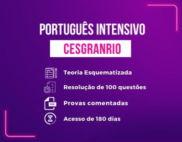 Portugus Intensivo | Cesgranrio 2024